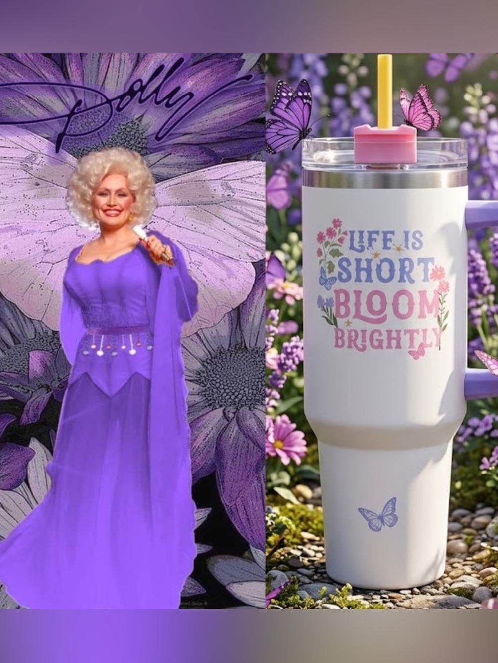 Dolly Parton limited edition tumbler